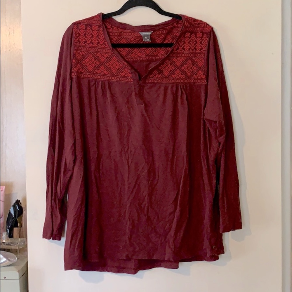 Eddie Bauer Plus Size Long Sleeve